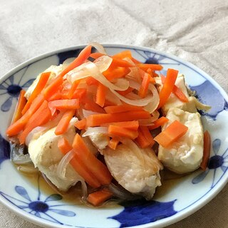 鶏肉と豆腐の南蛮漬け